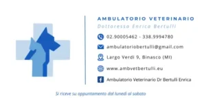 Scopri di più sull'articolo NEW SPONSOR – AMBULATORIO VETERINARIO ENRICA BERTULLI